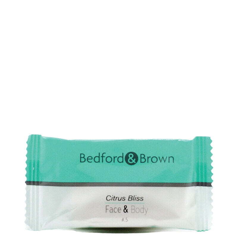 Bedford & Brown Citrus Jabon Facial y Corporal #.50 - 1000 Piezas/Caja