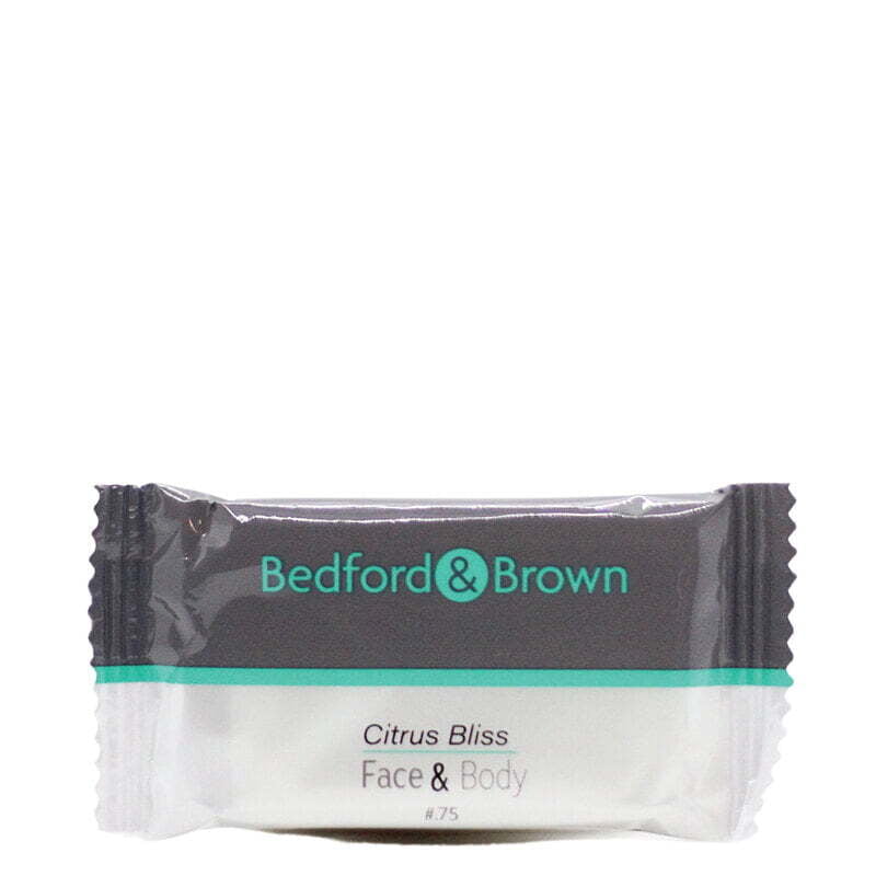 Bedford & Brown Citrus Jabon Facial y Corporal #.75 - 1000 Piezas/Caja