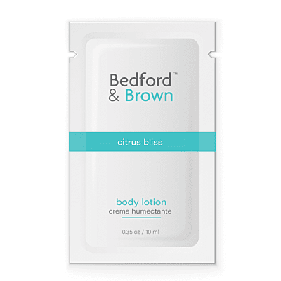 Bedford & Brown Citrus Paquete de Crema Humectante 10 mL. - 500 Piezas/Caja
