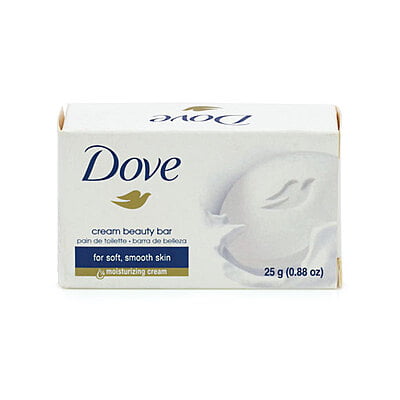 Dove Amenidades Jabón en Barra Cream Beauty 25g/0.88 oz - 288/Caja