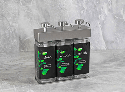 SOLera Dispensador - 440 ml - Botellas rectangulares