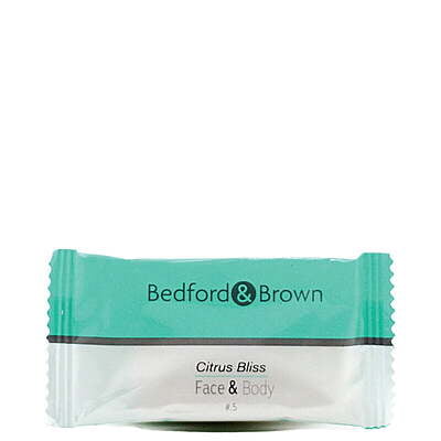 Bedford & Brown Citrus Jabon Facial y Corporal #.50 - 1000 Piezas/Caja