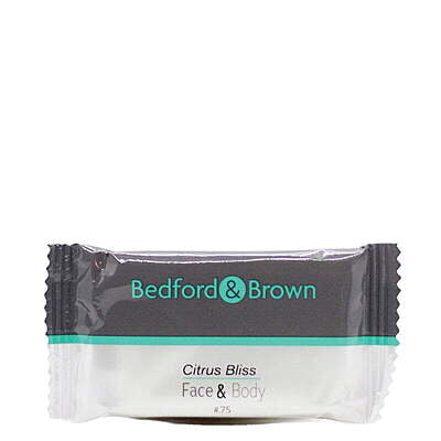 Bedford & Brown Citrus Jabon Facial y Corporal #.75 - 1000 Piezas/Caja