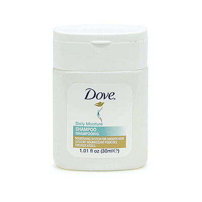 Dove Amenidades Champú Hidratante Diario 30mL/1.01oz Botella - 192/Caja