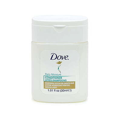 Dove Amenidades Acondicionador Humecatante Diario 30mL/1.01oz Botella - 192/Caja