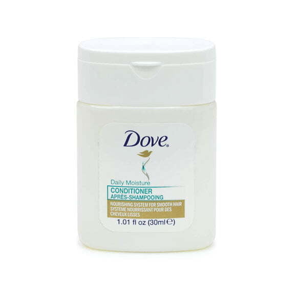 Dove Amenidades Acondicionador Humecatante Diario 30mL/1.01oz Botella - 192/Caja